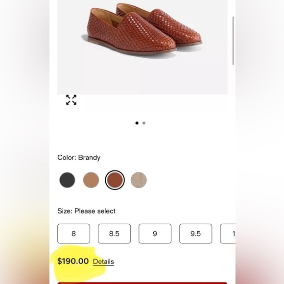 Men’s Woven Leather Slip On Loafer Nisolo Alejandro Brown Brandy New Size 11 main image 15